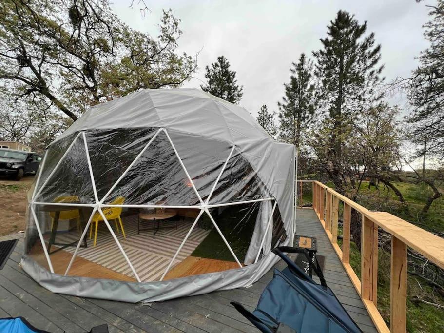 Enchanted Forest Dome ,10-15 Minutes To Kings Canyons-New Pellet Stove For Cozy Warm Nights Dunlap Exterior photo